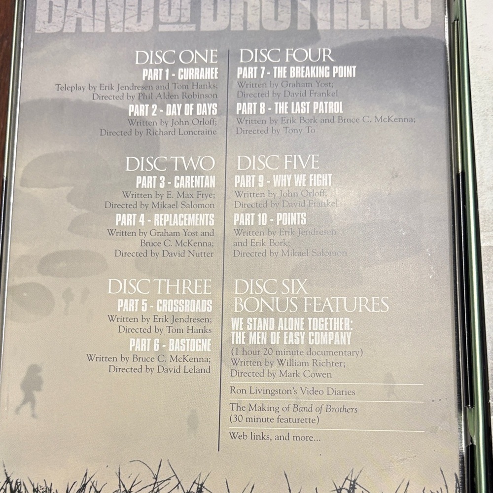 Band of Brothers Steelbook Collector’s Edition – WWII Mini Series- DVD SET - Picture 3 of 5